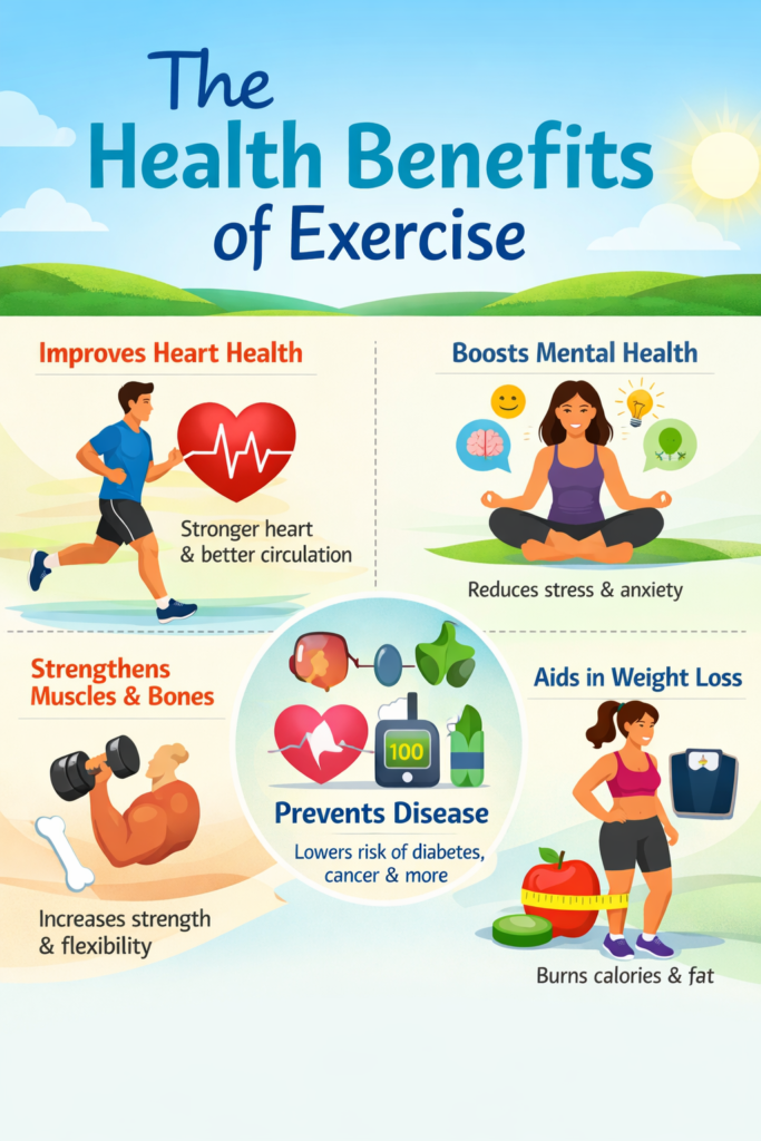 The Health Benefits of Exercise